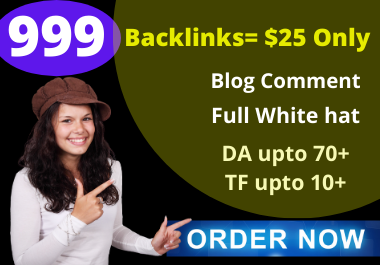 Do manually 999 high quality Dofollow bolg comments B...