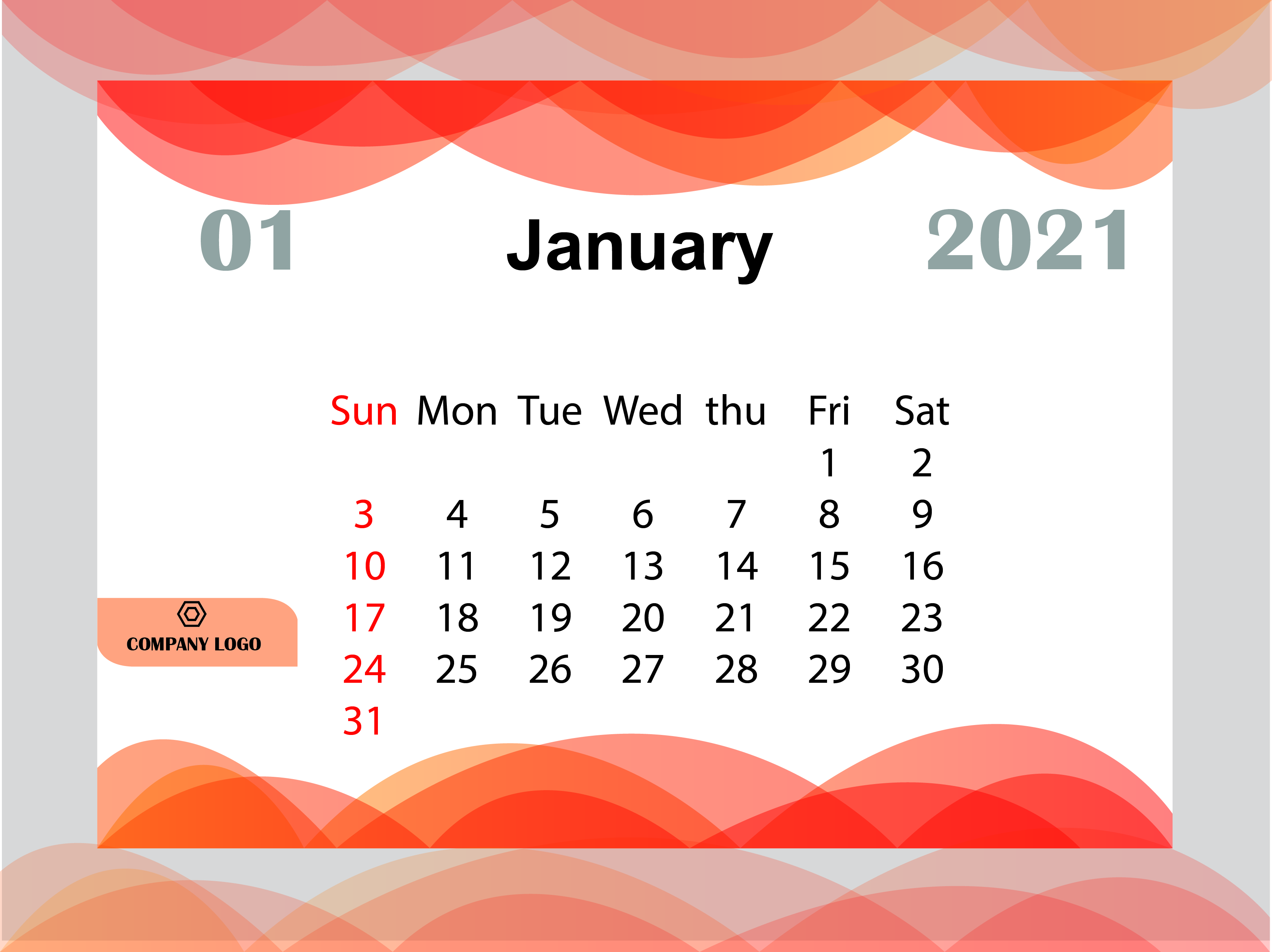 I will do professional calender design for you within...