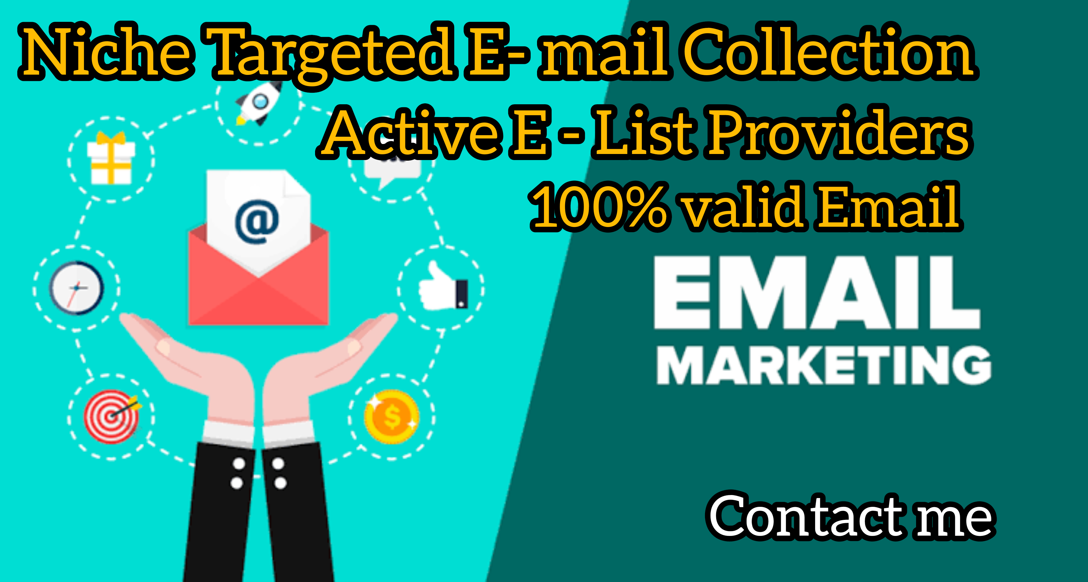 I will collect niche targeted bulk email list for ema...