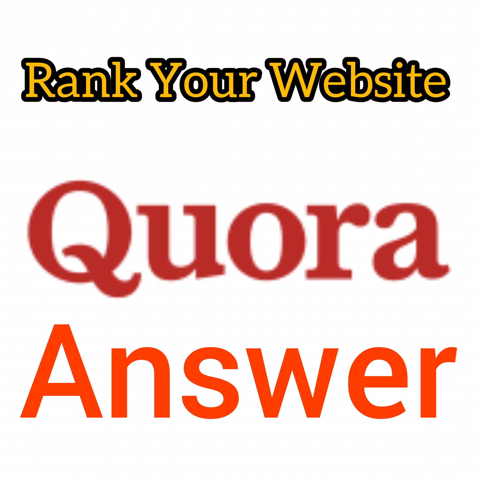 I will do high quality 5 Quora Answer with URL and Ke...