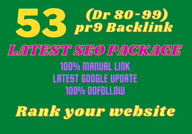 I will publish with DR 53 dofollow backlink 80-99 for...