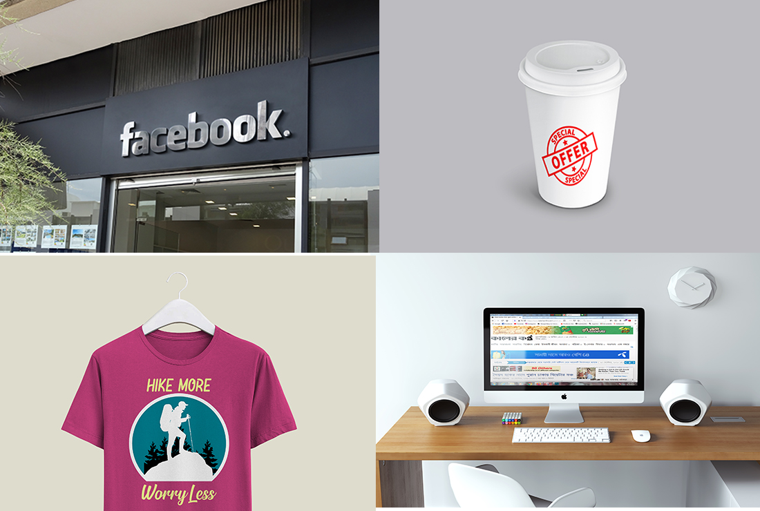 I will do creating psd logo mock up and modern design...