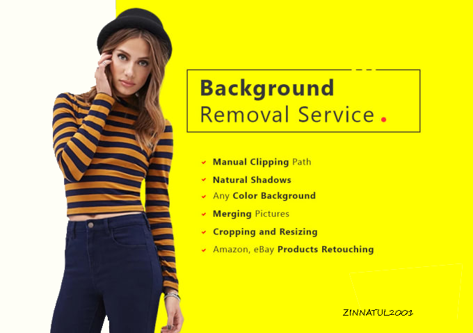 Background Remove Service and eye catch mockup of you...