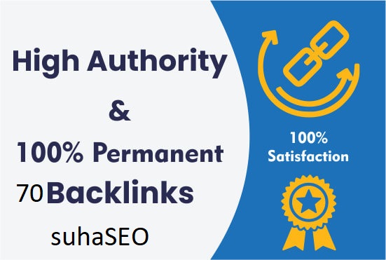 I will create da 70 high authority seo dofollow backl...
