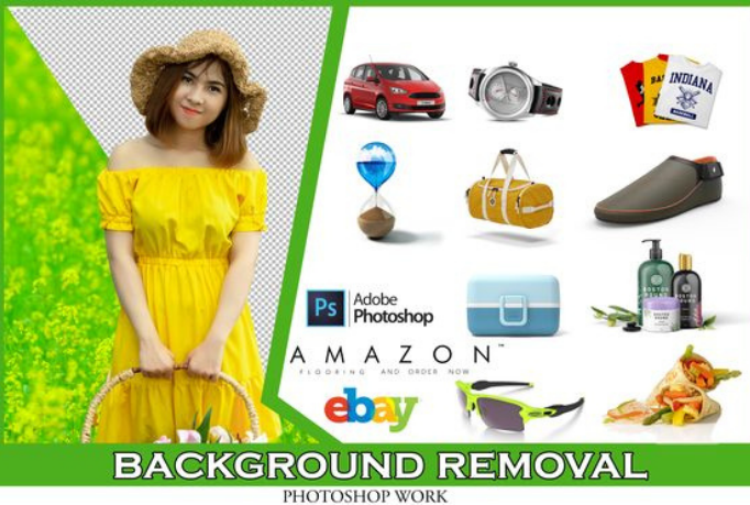 i will remove background 25 images in a short time