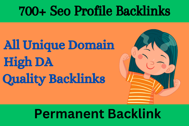 Manually 700 Dofollow High Domain Authority SEO profi...