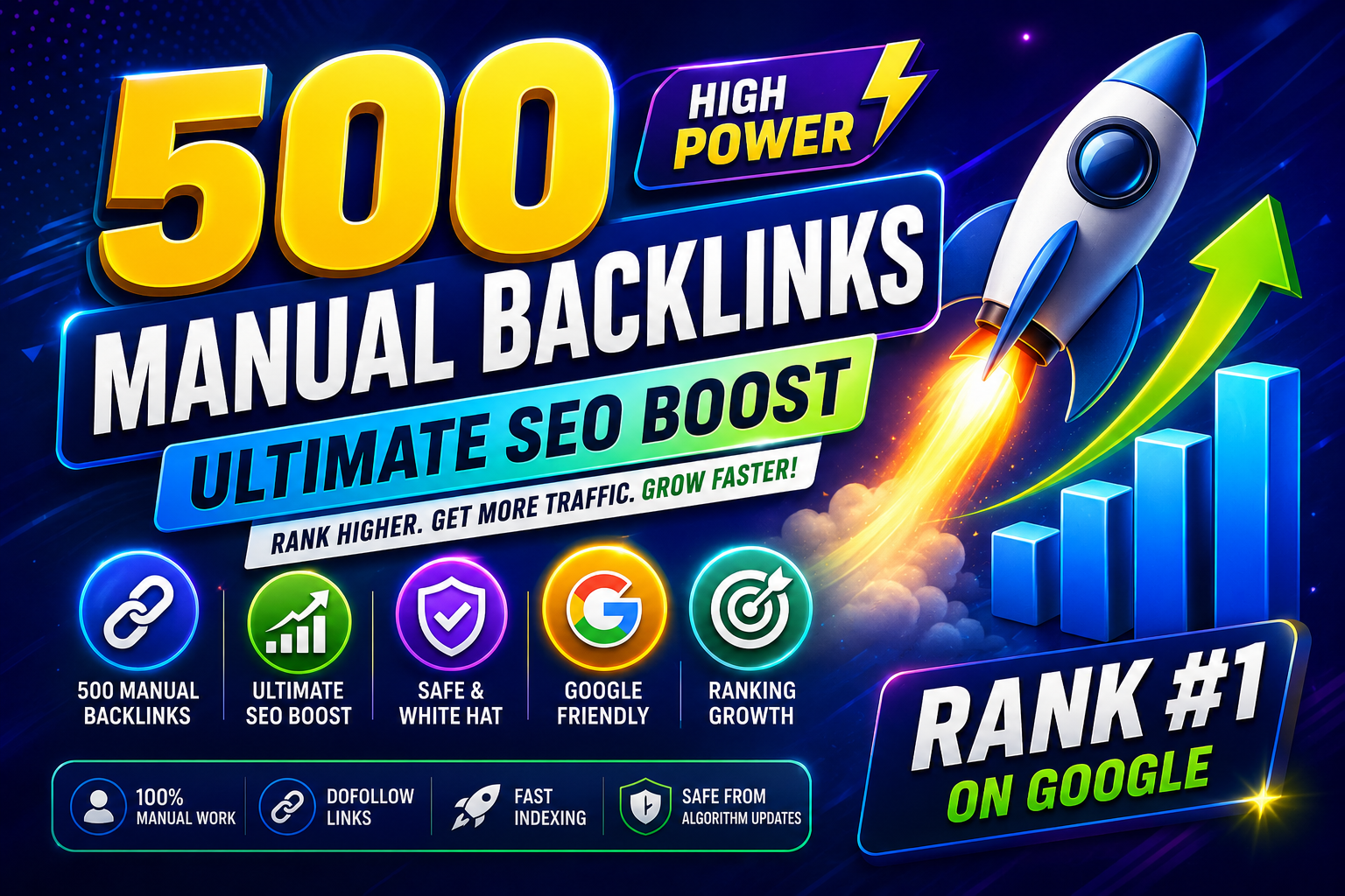 I Will Boost Your Google Rankings with 500 Premium Ma...