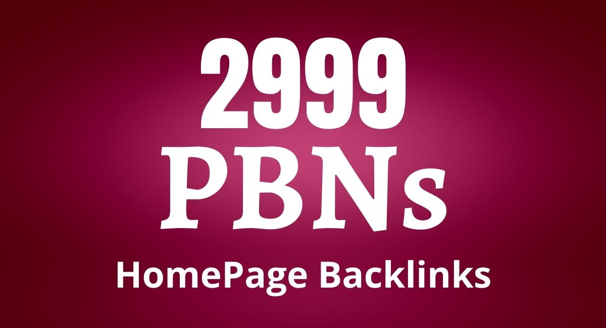 2999 Permanent blog PBN Web 2.0 Homepage Backlinks Wh...