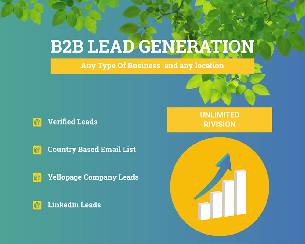 I will provide business lead generation by finding va...