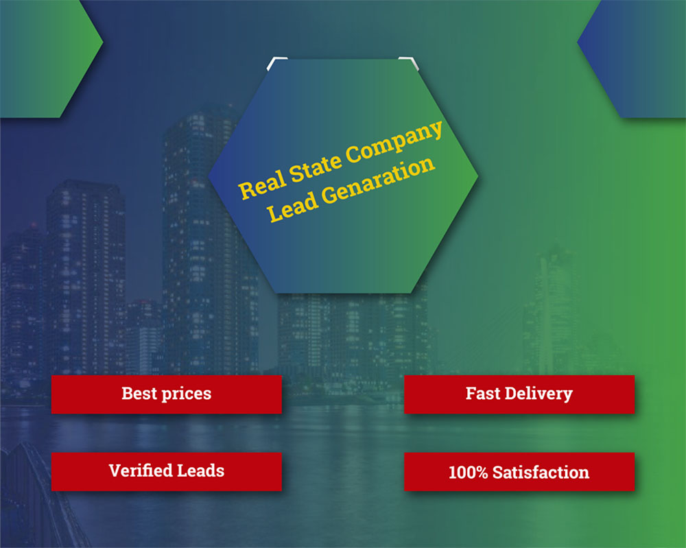 I will Provide USA Based 30 Verified Real Estate Lead...