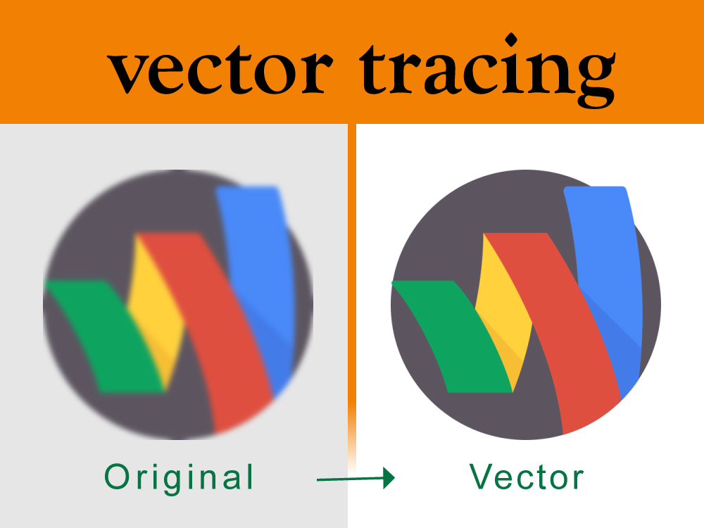 I will do vector tracing, convert logo to vector, r...