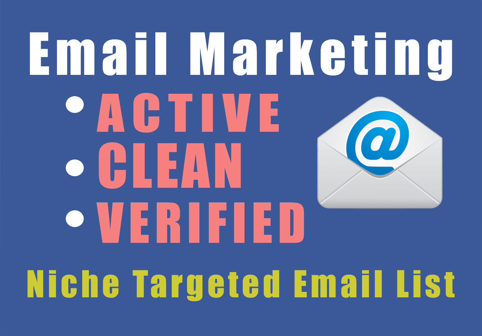 Provide you world wide Email list for marketing your ...