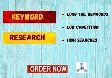 I will run keyword depth research and find best keywo...