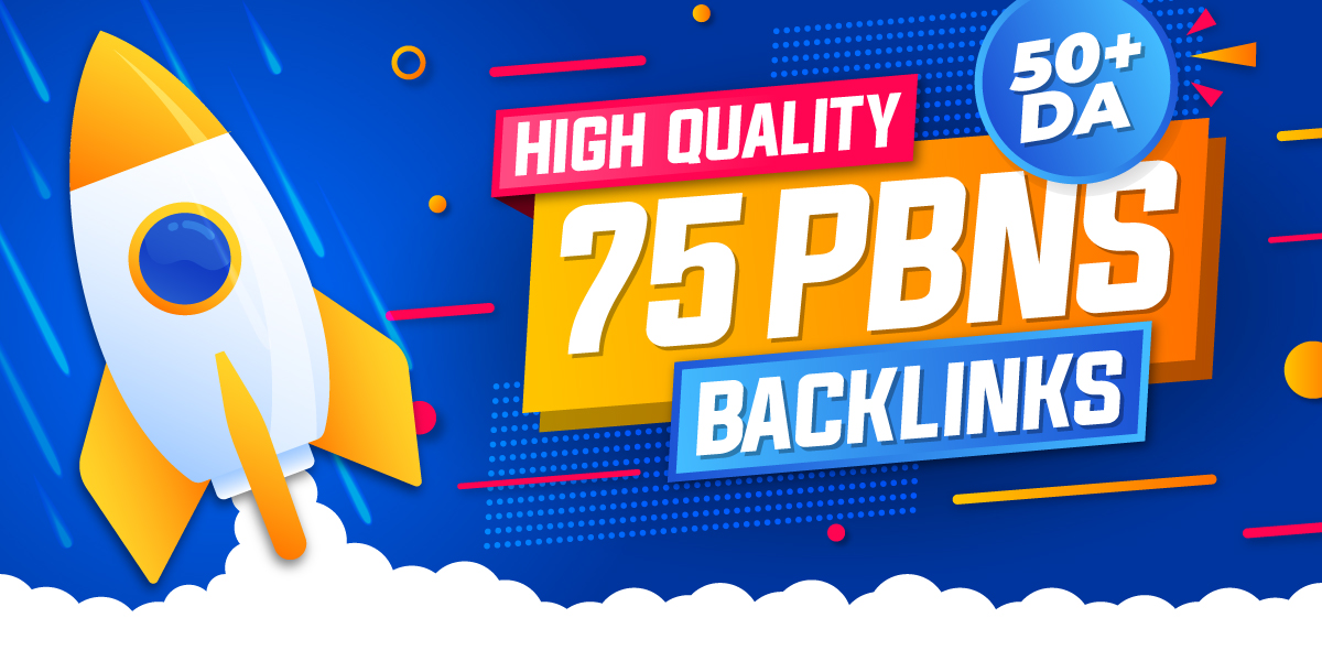 75 PBN Backlinks DA50+ Permanent Dofollow and Index D...