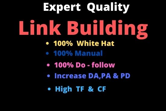 I will do 70 Link Building in High Da sites, Backlink...