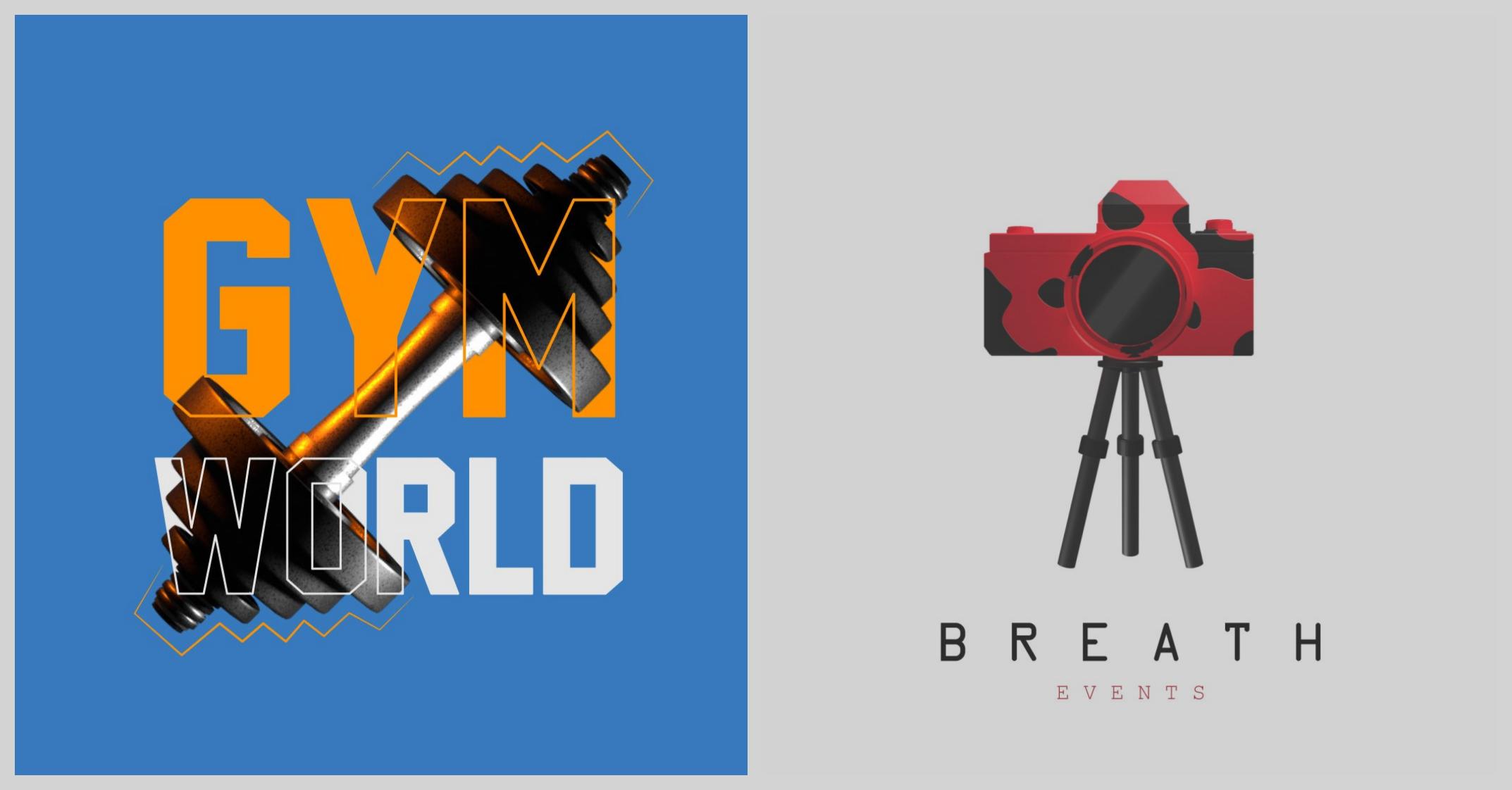 I will create a 2d or 3d logo for your social media o...