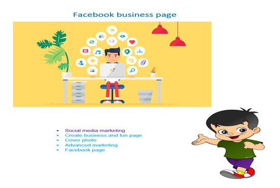I will create professional Facebook business pages an...