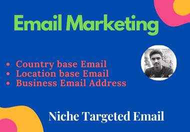 I will provide you world wide 1K Email list for your ...