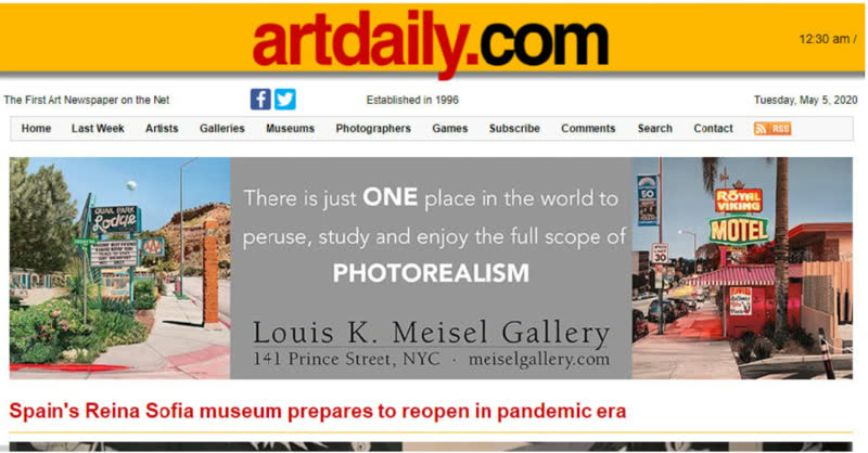 I will publish a guest post on Artdaily. com art nich...