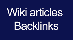 Get 330+ High Quality Wiki article contextual backlin...