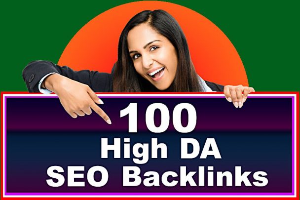 I will do 100 SEO link building backlinks, for googl...