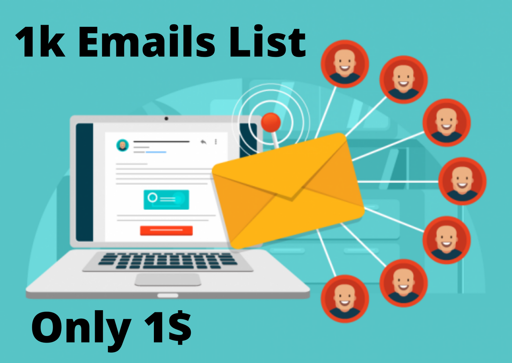I will provide 1000 verified emails