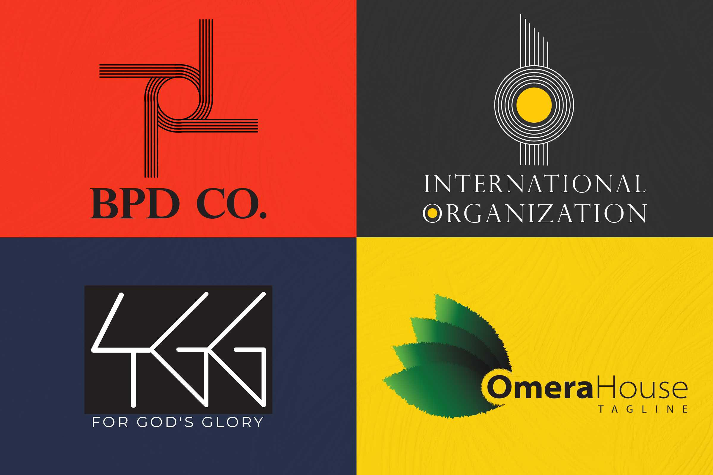 I will design modern creative minimalist business log...