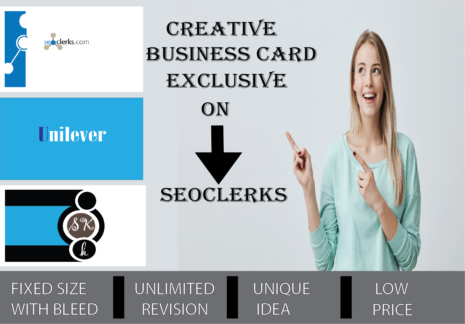 I will design a professional, innovative, talented,...