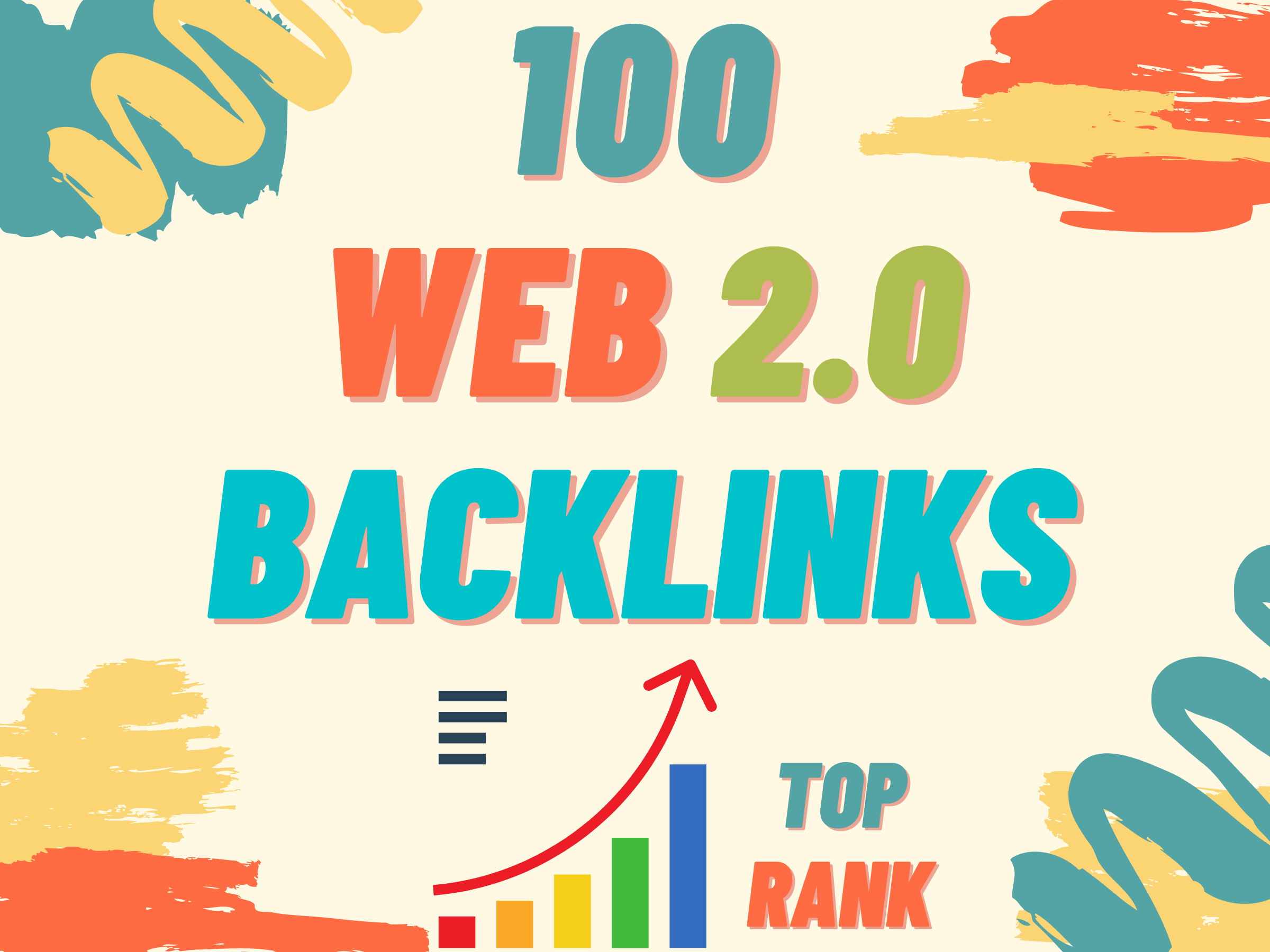 Land on google 1st page with 100 High DA Web2.0 Backl...