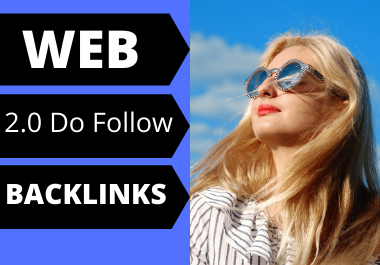 Do manually 50 high DA pa web2 0 Backlinks for your w...