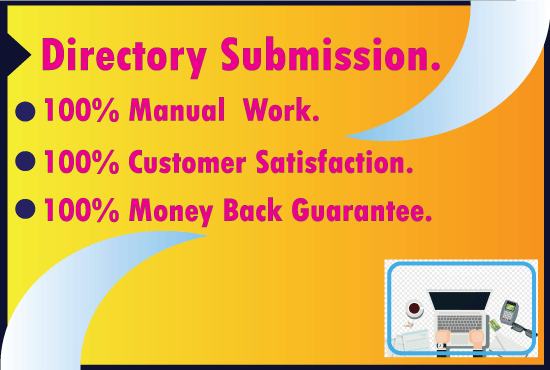 I will do 50 listings, Directory Submission.