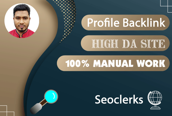 I will create 50+ High quality dofollow SEO profile b...