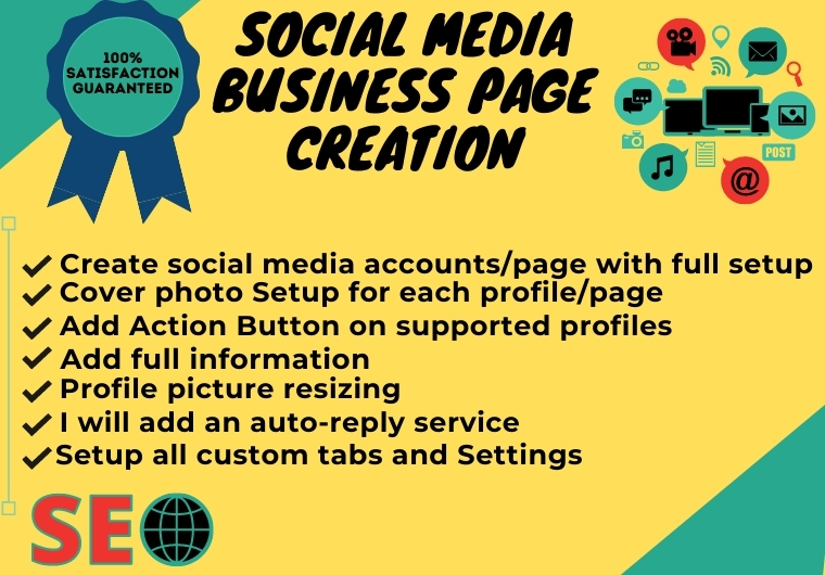 I will setup & optimize your Professional social ...