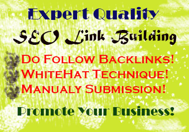 I will build 60 high quality Backlinks, Link buildin...