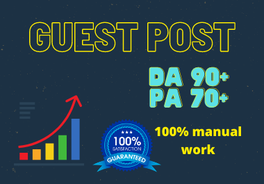 I will Write and Publish 5 Guest Posts 5 different we...