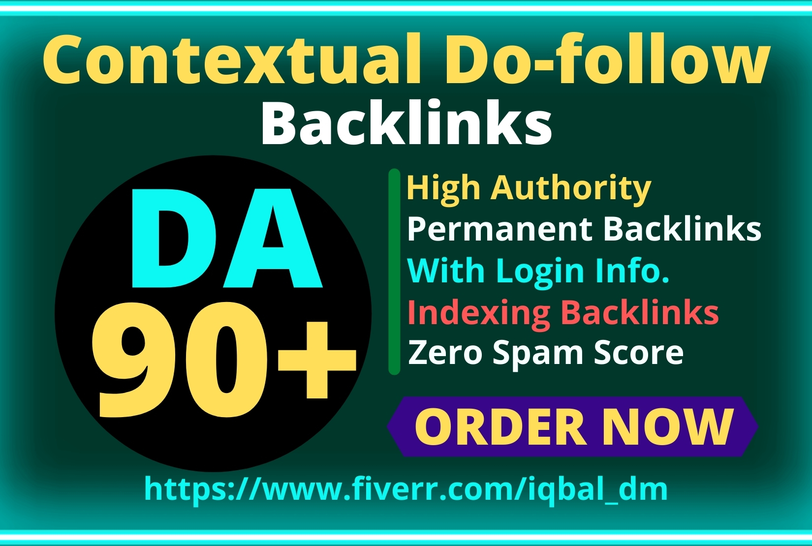 I will Provide 50 Contextual Do-follow Permanent Back...