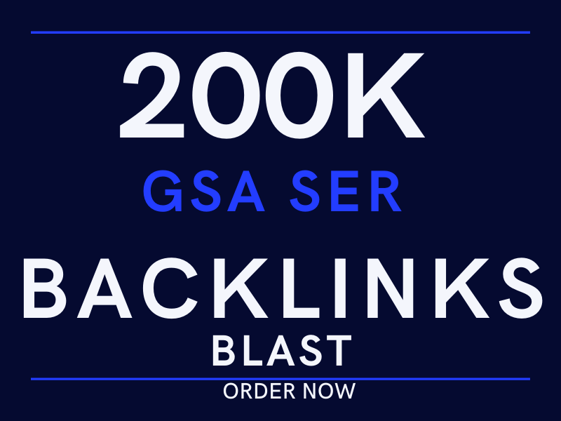 do 200k GSA ser blog comments backlinks blast for off...
