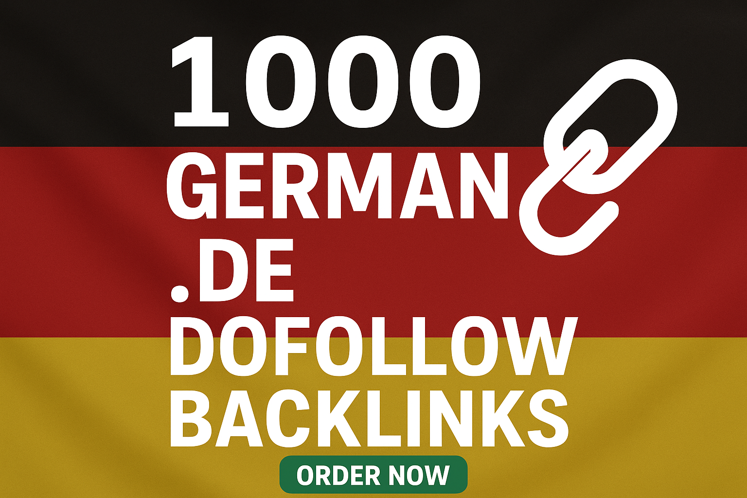 1000 High-Quality. DE Dofollow Backlinks for SEO Rank...