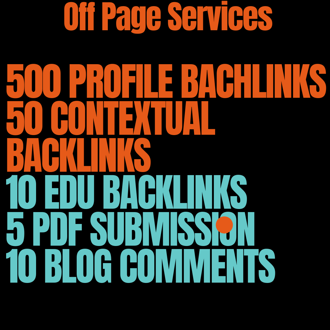 I Will Do 500 Profile Backlinks, 50 Contextual Backl...