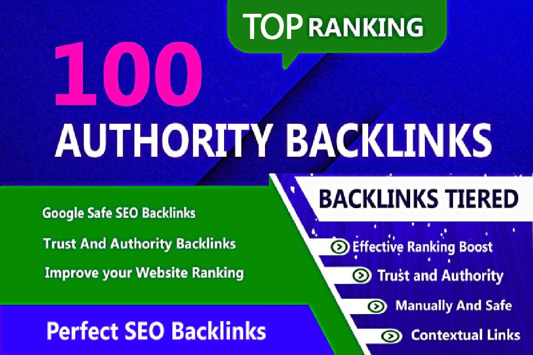 I ill build 100 edu gov backlinks high authority safe...