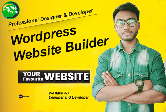 I will create WordPress Website with mobile responsiv...