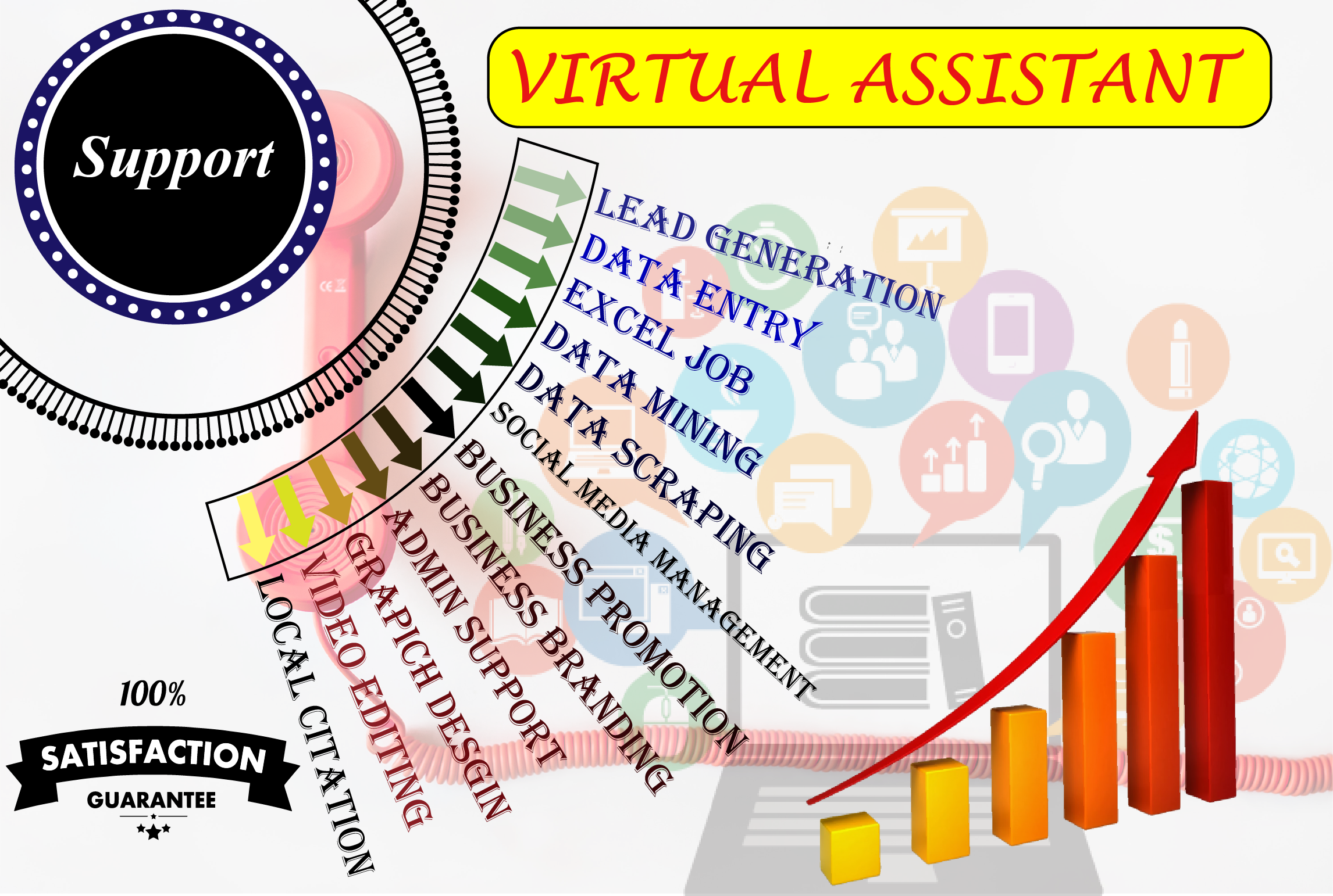 If You need a Virtual Assistant then I am so much int...