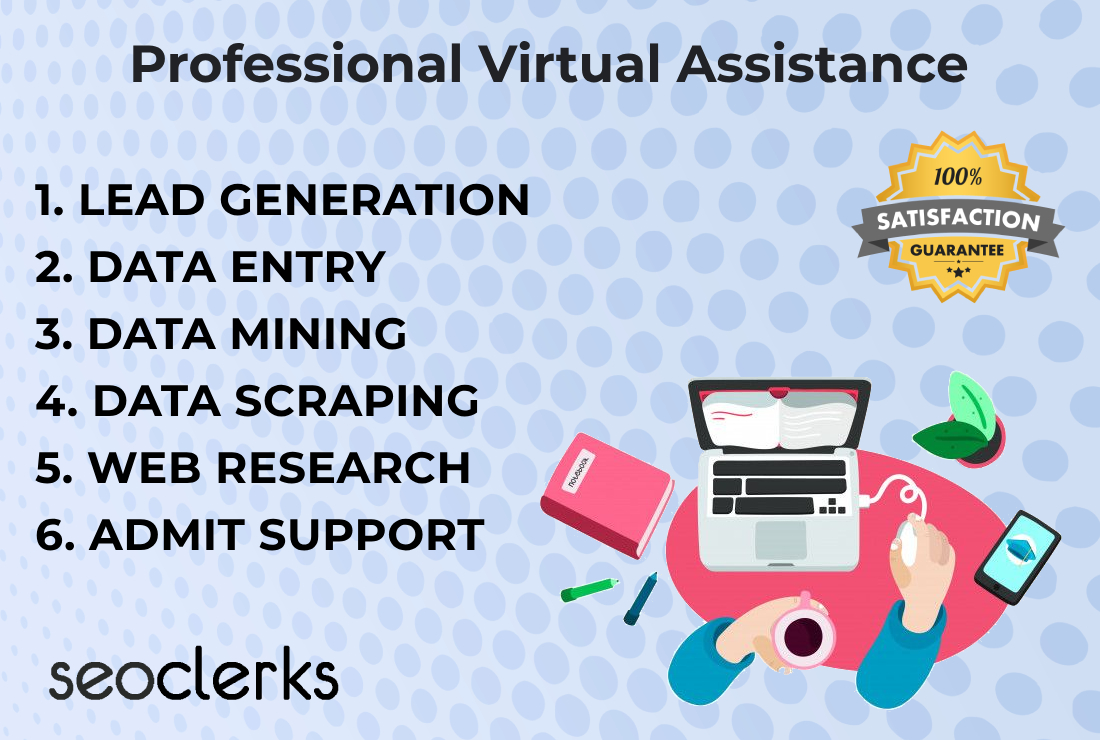 I will be your reliable and professional virtual assi...