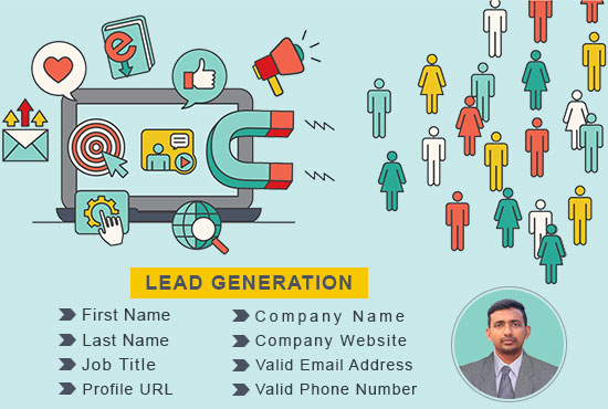 i will do targeted b2b lead generation, web research...