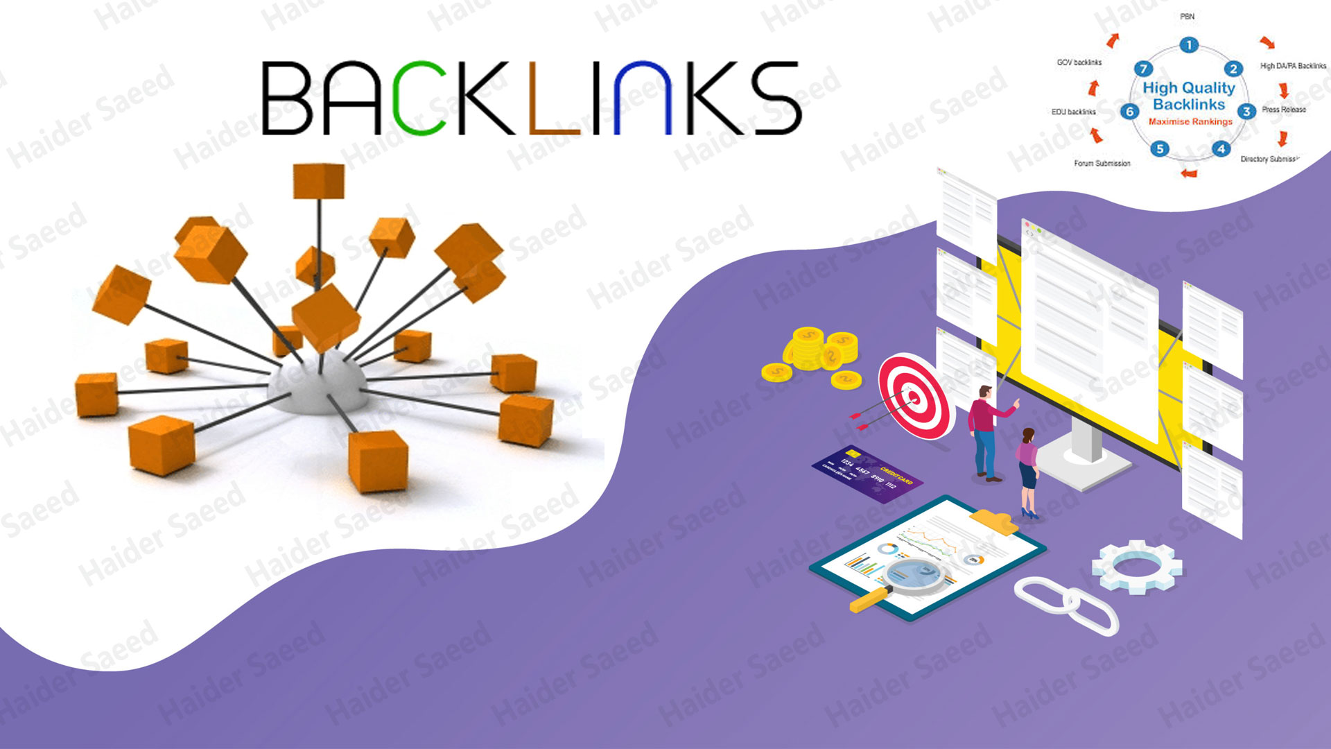 I will build SEO backlinks through high da guest post...