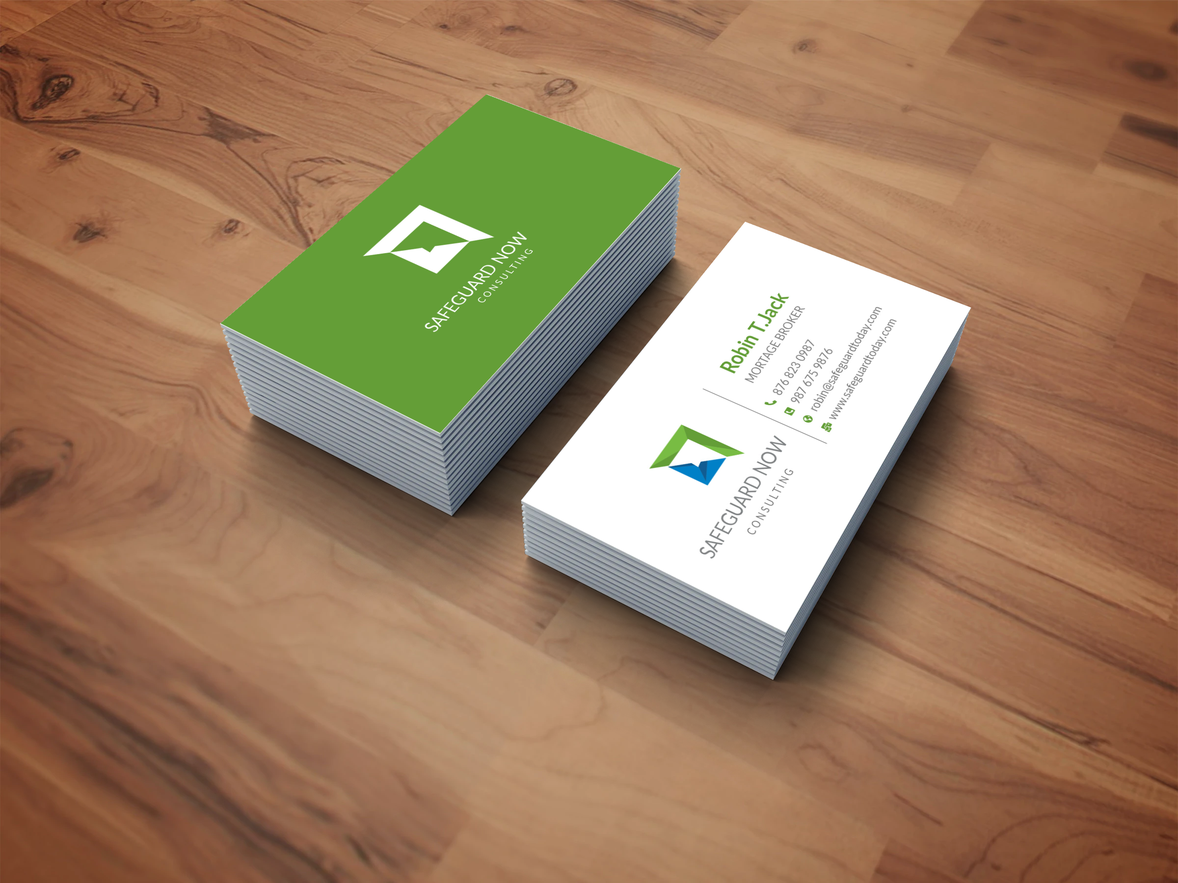 I will create minimalist business card design and log...