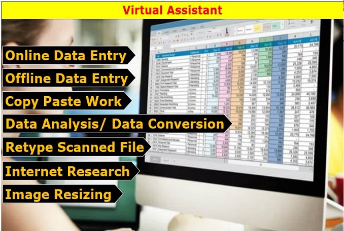 I will do perfect excel data entry, data analysis, ...