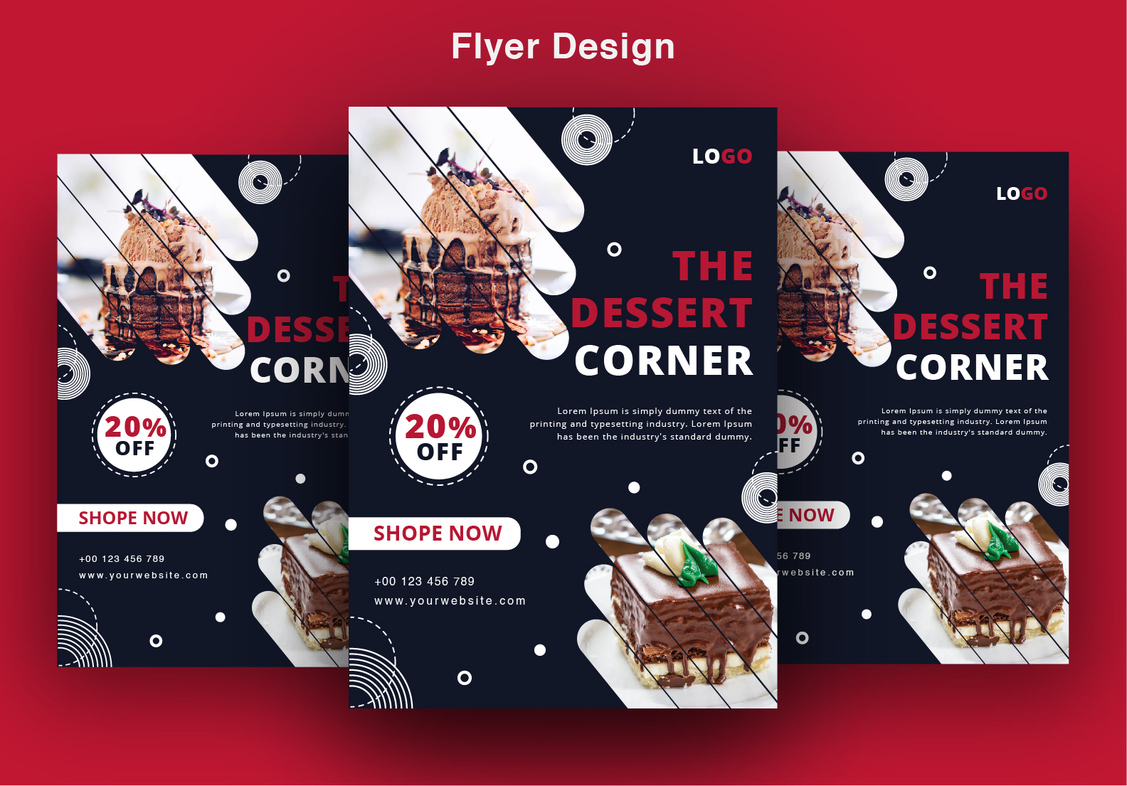 I will design creative and perfect flyer, poster for...