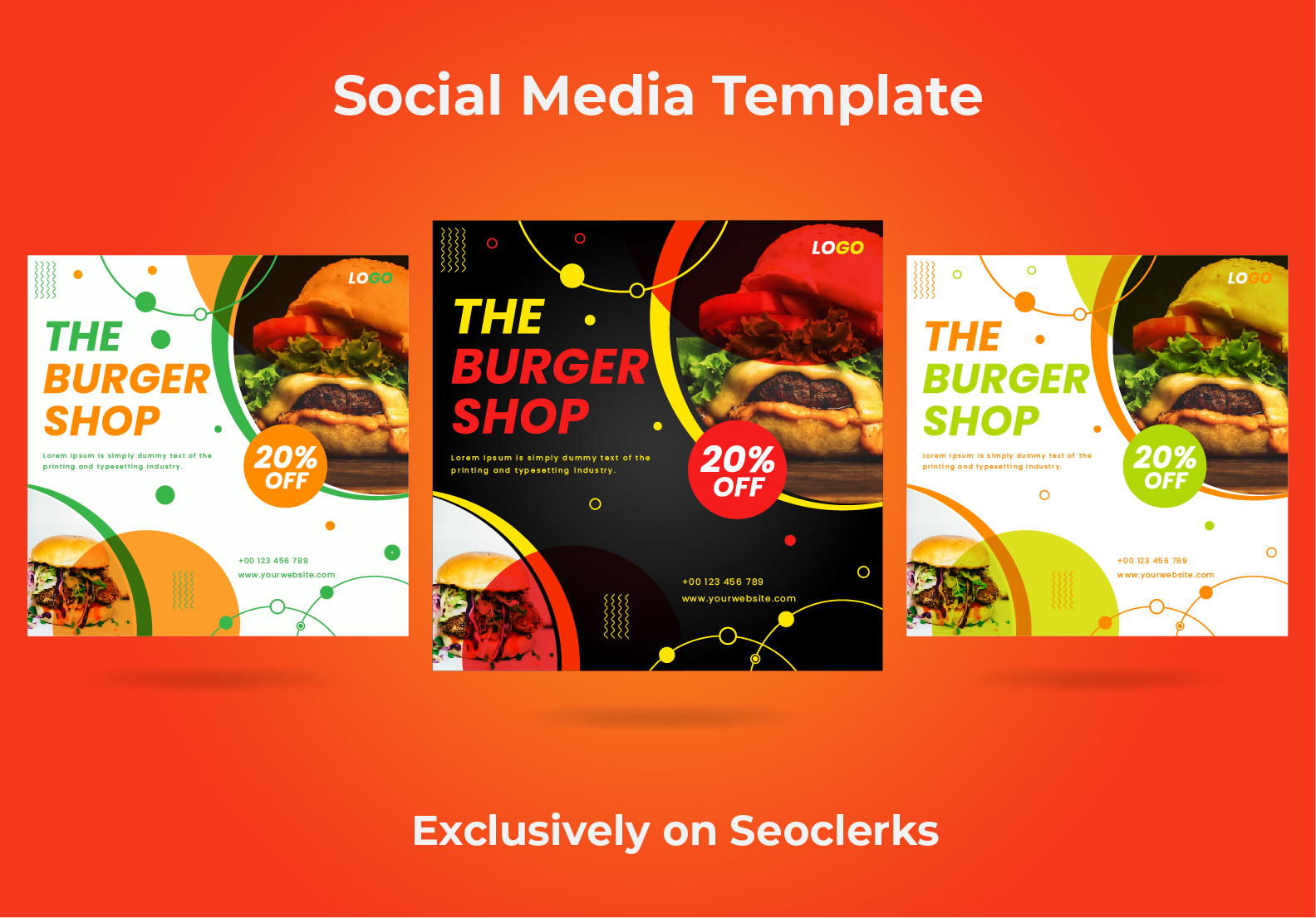 I will design awesome social media post, cover, ban...