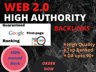 I will build high authority web 2.0 backlinks SEO ran...